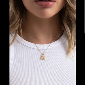 Miranda Frye Staple Lock Charm MF Lock